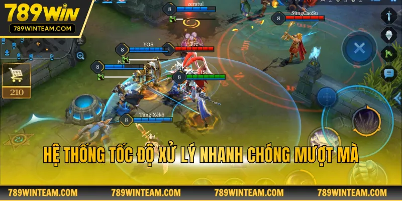 Hệ thống tốc độ xử lý nhanh chóng mượt mà